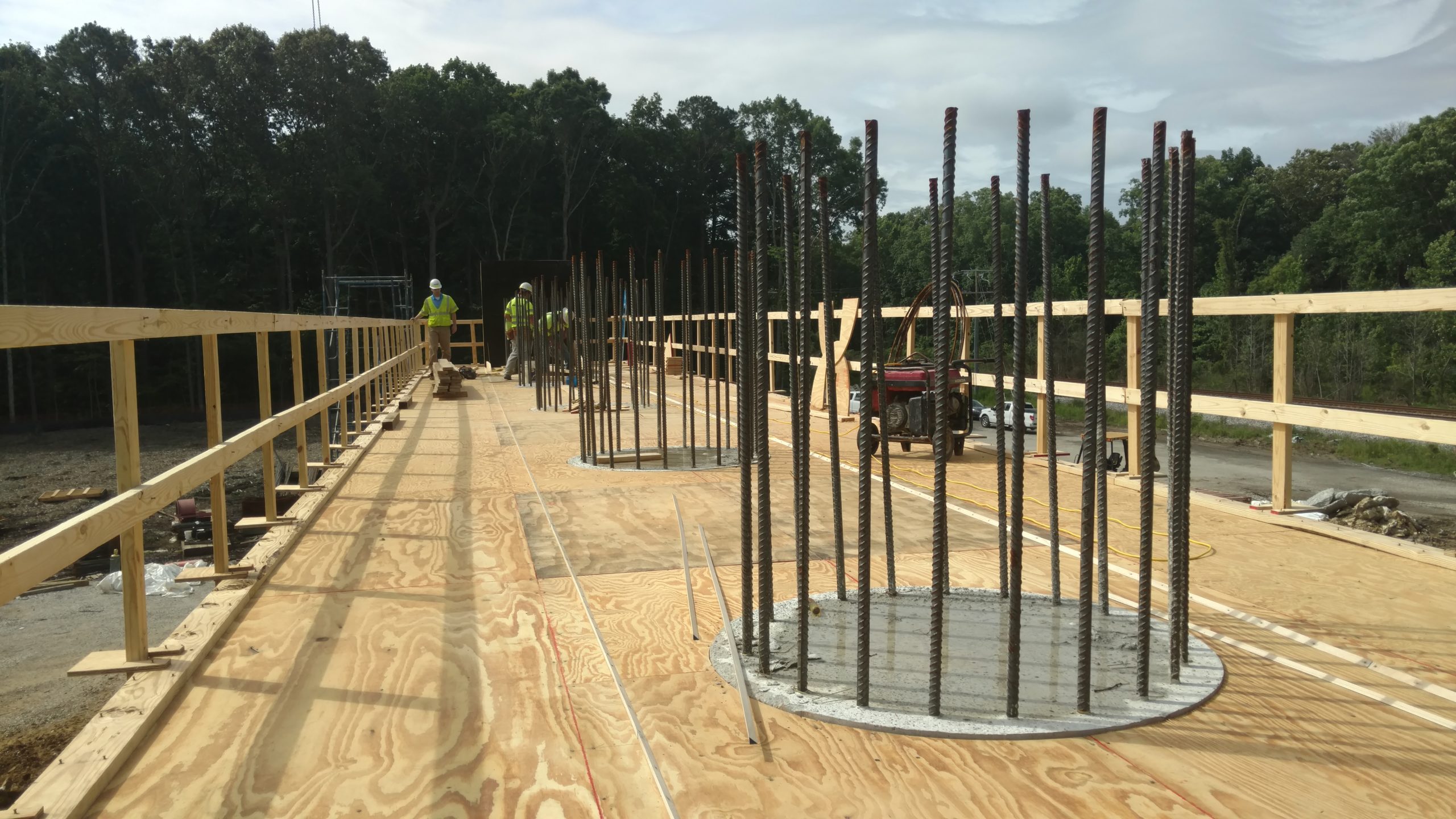 Pier cap floor form