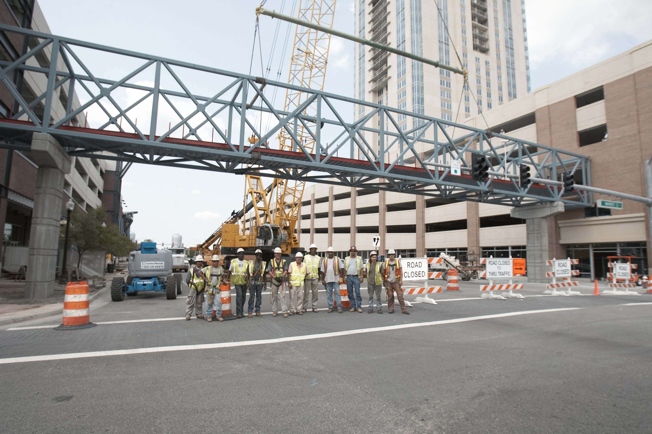 Bryant Contracting bridge crew