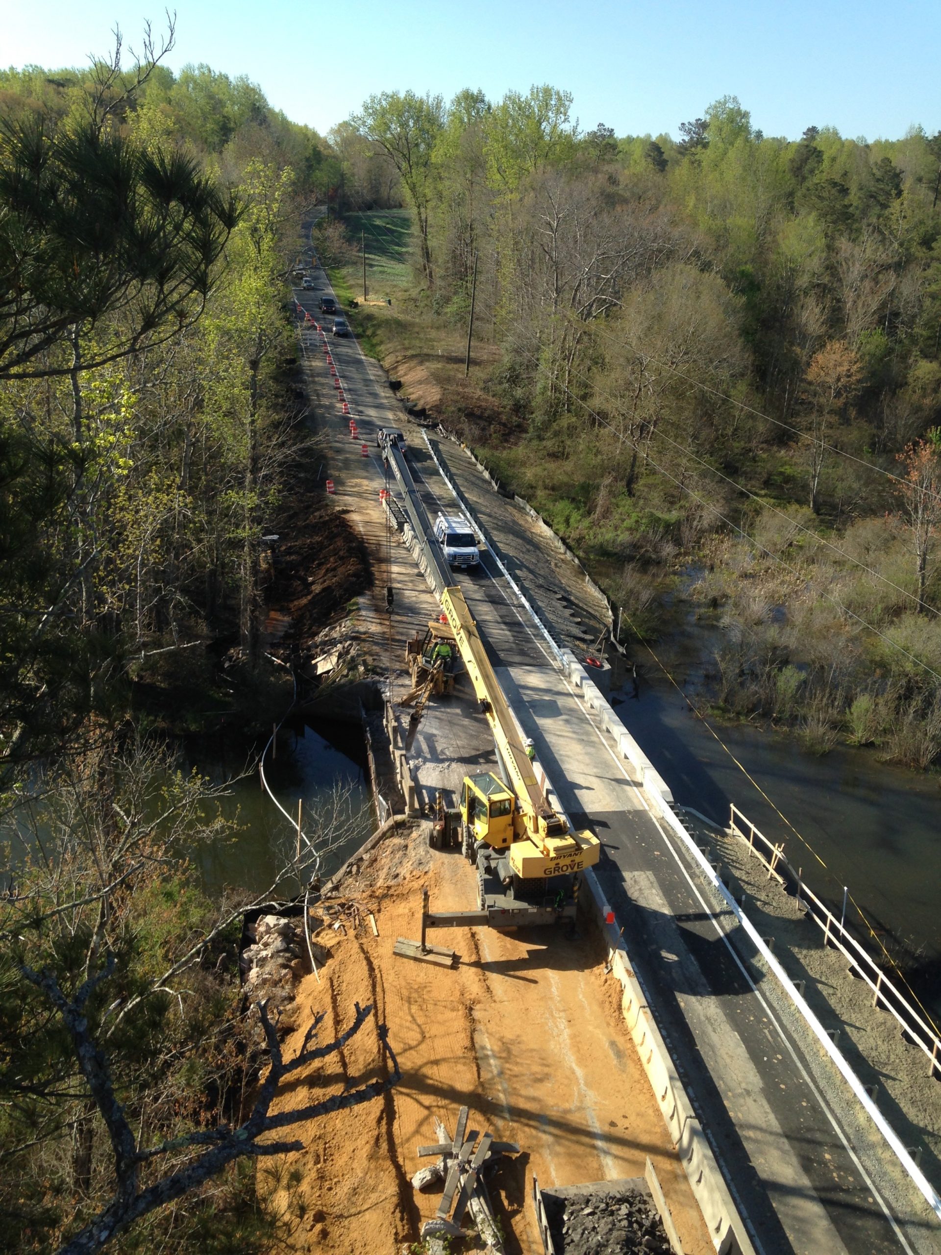 Route 198 over Harpers Creek-Gloucester Co., VA: Superstructure replacement and approach roadway widening