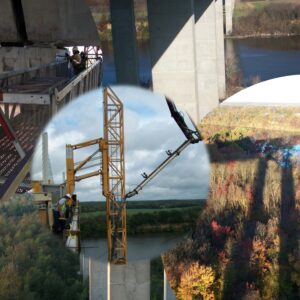 Varina-Enon bridge on I-295 over the James River, Richmond, VA - Pier extension and bearing replacement