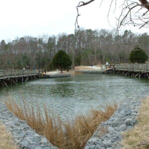 Bridge over Felgates Creek - Naval Weapon Station, Yorktown, VA