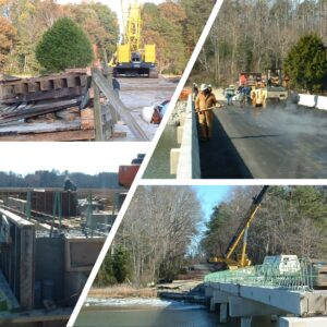 Bridge over Felgates Creek - Naval Weapon Station, Yorktown, VA