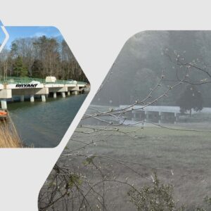 Bridge over Felgates Creek - Naval Weapon Station, Yorktown, VA