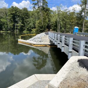 Route 690 over Lake Prince/Ennis Pond-Isle of Wight County, VA: Bridge replacement and riprap embankment stabilization.