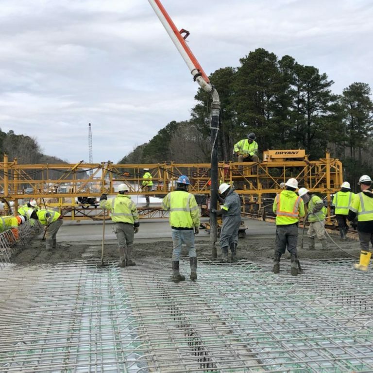 Q064 Bridge Deck Pour